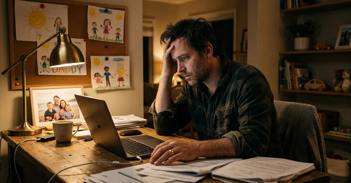 What No One Tells Entrepreneur Dads About Overwhelm